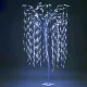 MagicHome karácsonyi fűzfa, 384 LED, hideg fehér, 180 cm