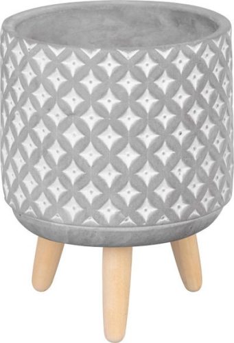 dekoracio_magichome_viragcserep_mozaikkal_szurke_cement_13x13x12_cm
