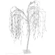 MagicHome karácsonyi fűzfa, 384 LED, meleg fehér, 180 cm