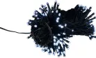 MagicHome karácsonyi függőleges fényfüzér időzítővel, 216xLED, hideg fehér, 5+8 funkció, 1,8 m