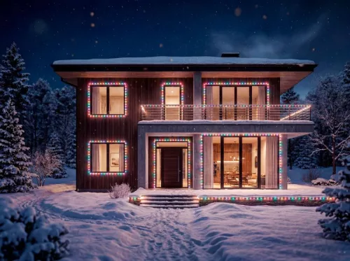MagicHome karácsonyi fényfüzér időzítővel, 100xLED, színes, 8 funkció, 5 m