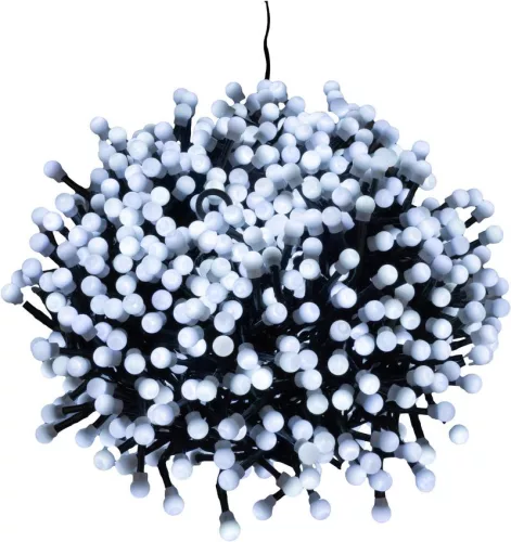 MagicHome karácsonyi fényfüzér, 700xLED, hideg fehér, 7 m