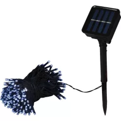   MagicHome karácsonyi fényfüzér, napelemes, 200xLED, színes, 20 m