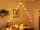 MagicHome karácsonyi fényfüggöny,csillagok,142xLED,meleg fehér,időzítő,8 funkció,3 m