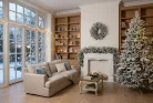 MagicHome karácsonyfa Vianoce Royal, fehér, extra sűrű, 150 cm