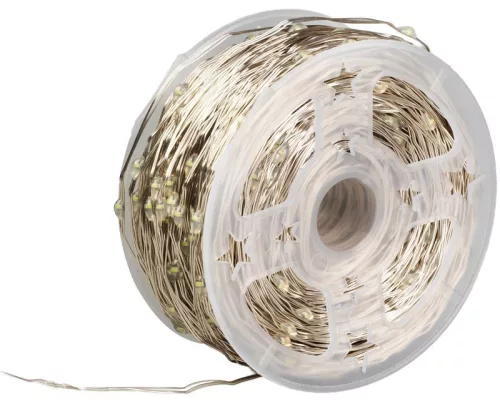 MagicHome karácsonyi fényfüzér, 1000xLED, meleg fehér, 8 funkció, 100 m, IP44