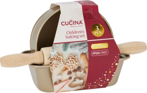 CUCINA  sütőkészlet gyerekeknek, 3 részes