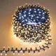 MagicHome karácsonyi fényfüzér, 550xLED meleg/hideg fehér, IP44, 12,45 m