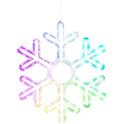MagicHome karácsonyi hópehely, 90xLED RGB, 50x0,6x43 cm