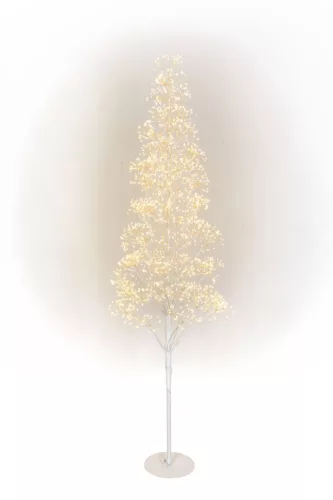 MagicHome karácsonyfa, 1980xLED meleg fehér, IP44, 70x70x180 cm