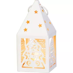   MagicHome karácsonyi fa lámpás, 1xLED meleg fehér, 6,2x6,2x13,5 cm
