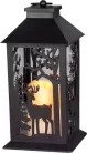 MagicHome karácsonyi lámpás, 1xLED, meleg fehér, 3xAAA, IP20, 14x14x30 cm