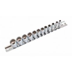   Asta  dugófej készlet 12 db-os, 1/4" -os, 12 szögű colos méretben