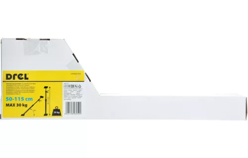 Drel teleszkópos gipszkarton tartó 50 - 115 cm, 30 kg