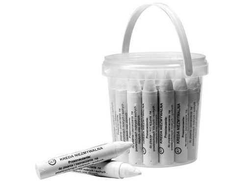 Fehér műszaki kréta, letörölhetetlen