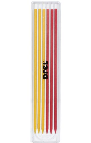 Drel furatjelölő ceruza nehezen hozzáférhető helyekhez, tartalék hegyekkel 12 db