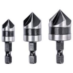 Drel süllyesztő készlet 3 db - os, 12, 16, 19 mm