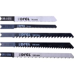   Drel dekopír fűrészlap készlet fémre, fára, PVC - re, 5 db