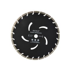 GEKO gyémánt vágótárcsa 350 x 10 x 25,4 mm