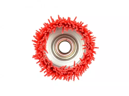 GEKO nylon fazékkefe, sarokcsiszolóra, M14 menettel, 75 mm