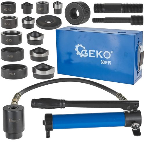 GEKO hidraulikus lyukkészítő 16-60 mm 10T