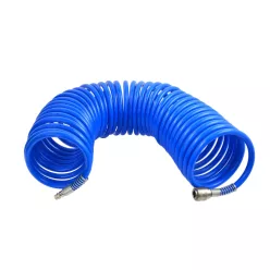   GEKO levegős spiráltömlő EU gyorscsatlakozóval PE 8x12mm, 10m, 7 bar
