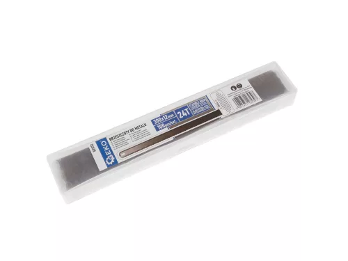 GEKO fém-fém kétoldalas fémfűrészlap 24T 300 mm-es