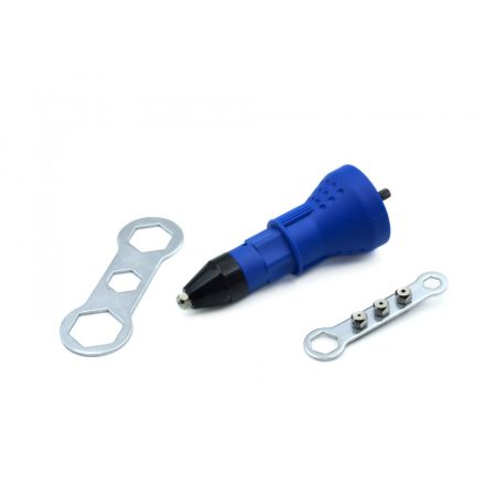 GEKO szegecselő adapter fúrógéphez, 2,4 - 4,8 mm