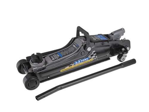 GEKO 2,5 tonnás alacsony profilú krokodil emelő 85-380 mm, műanyag kofferban