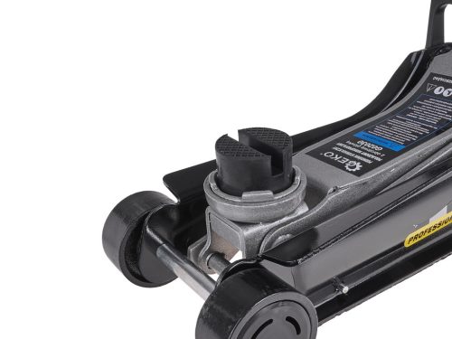 GEKO 2,5 tonnás alacsony profilú krokodil emelő 85-380 mm, műanyag kofferban