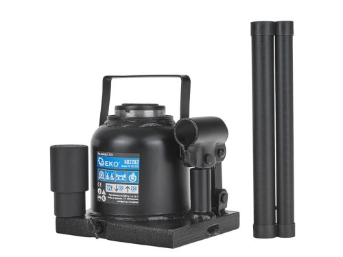 GEKO alacsony profilú dupla hengeres, hegesztett palackemelő, 12T