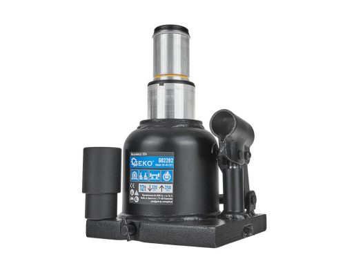 GEKO alacsony profilú dupla hengeres, hegesztett palackemelő, 12T