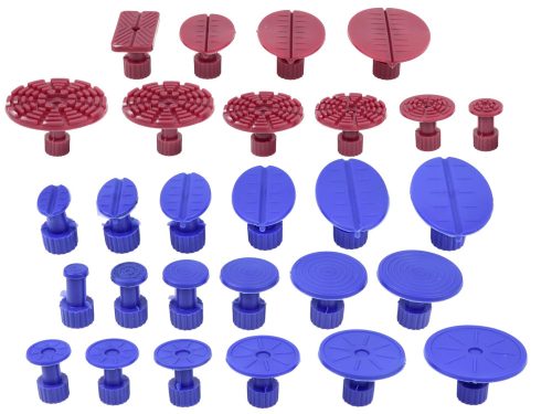 GEKO csúszókalapácsos karosszéria horpadás eltávolító, javító készlet, 37 db-os
