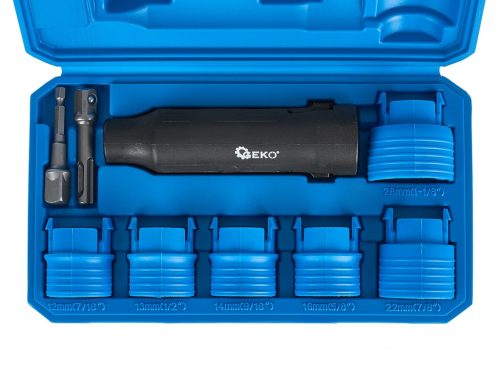 GEKO kerékcsavar és csavarfej tisztító készlet, 9 db - os