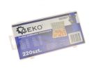 GEKO réz alátét készlet 220db-os