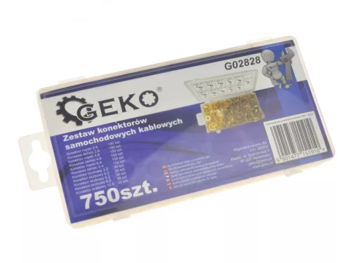 GEKO kábel csatlakozó készlet 750 db-os