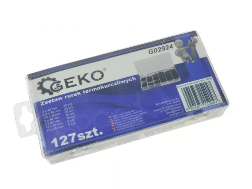 GEKO zsugorcső készlet 127 db-os