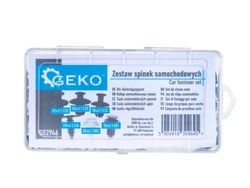 GEKO autópatent készlet 100 db