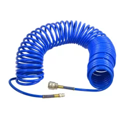  GEKO levegős spiráltömlő EU gyorscsatlakozóval PE 5x8mm, 20m, 20 bar