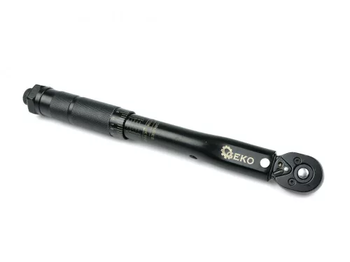 GEKO 1/4" nyomatékkulcs 5-25 Nm, fekete