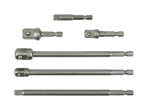 GEKO adapter készlet 1/4"-3/8"-1/2", 6 db-os