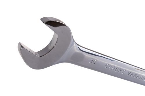 GEKO polírozott csillag-villáskulcs készlet, 6-36 mm, 25 db-os, CrV