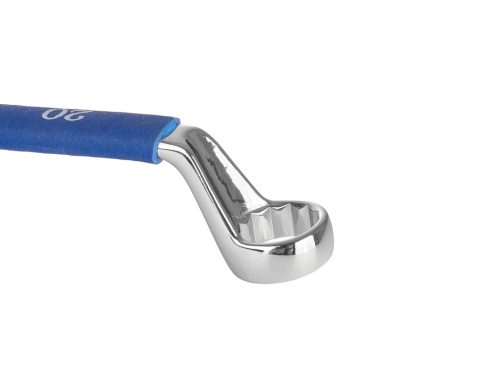 GEKO csiszolt csillag - csillag kulcskészlet csúszásgátló gumi markolattal 6-32mm, 12 db, CRV