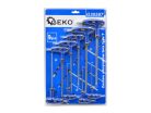 GEKO T alakú torx készlet 9db-os