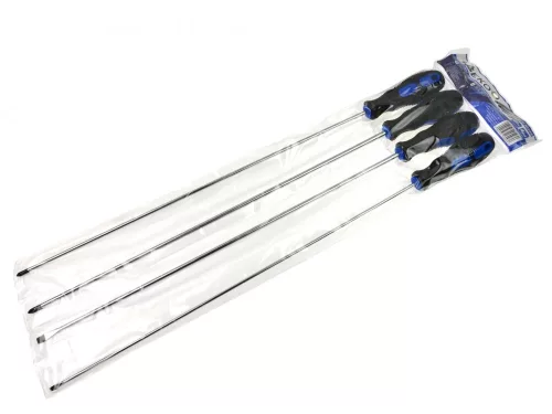 GEKO hosszú csavarhúzó készlet 4 db-os, 450mm
