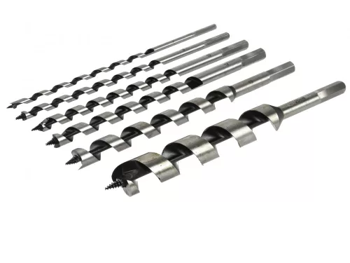 GEKO fafúró készlet 230 mm 6, 8, 10, 12, 16, 25, fa doboz