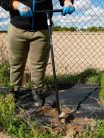 GEKO kézi talajfúró 110 mm