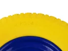 GEKO virágmintás tömör talicska kerék, tengellyel