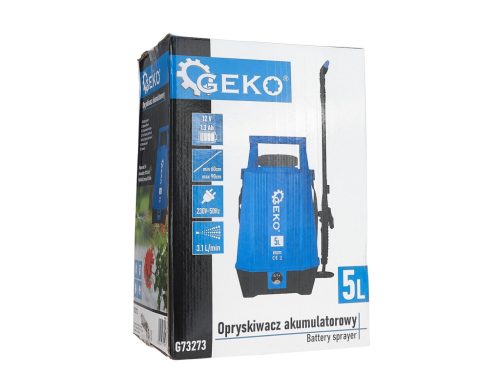 GEKO akkumulátoros permetező 5 literes