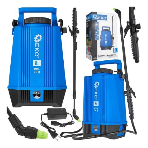 GEKO akkumulátoros permetező 8 literes